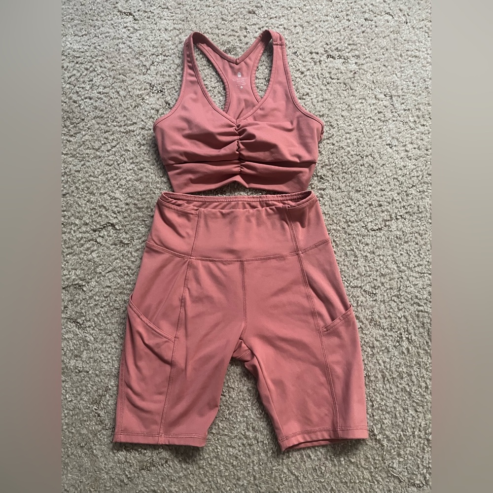 La Kottee Matching Sports Bra and Shorts